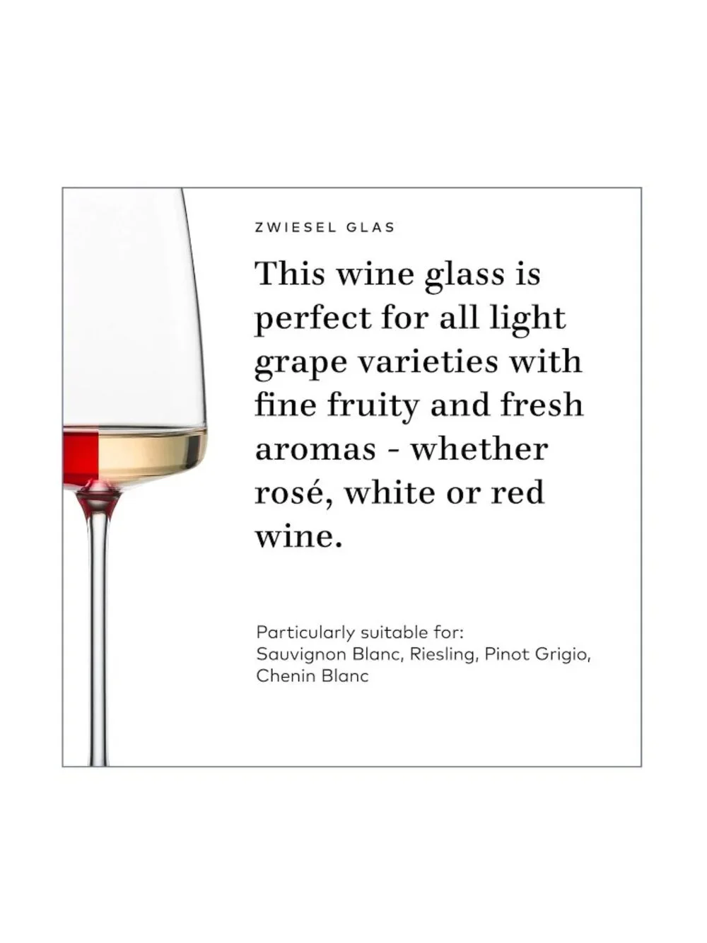 Schott ZWIESEL Sensa 4 White Wine Glasses Tritan® Crystal Break Resistant NEW